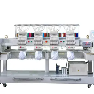 4 Head Embroidery Machine Prices Cap/T-Shirt/Flat Embroidery