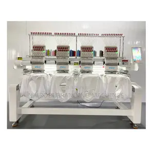 4 Heads Low Price for T Shirt Hat Flat Embroidery Machines