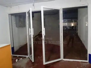 Double Aluminum Standard Swing Doors