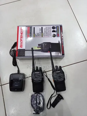 Baofeng Bf-888s Compact 2- Way 16ch Walkie Talkie With Battery Pack