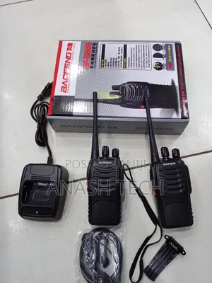 Bf-888s Baofeng 5km Range Portable Radio With 16 Channels Security