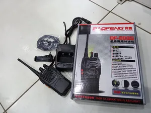 Baofeng Bf-888s Long Range 2-Way Radio With 16 Channels for Security