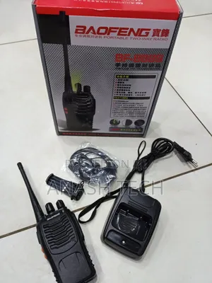 Baofeng Bf-888s Walkie-Talkie (2 Pieces) 3km Range 16 Channel