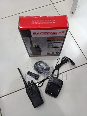 2 Pieces Baofeng Bf-888s Compact Walkie Talkie Two-Way Radio