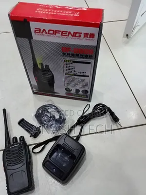 2 PCS Baofeng Compact Walkie Talkie Two-Way Radio for Security