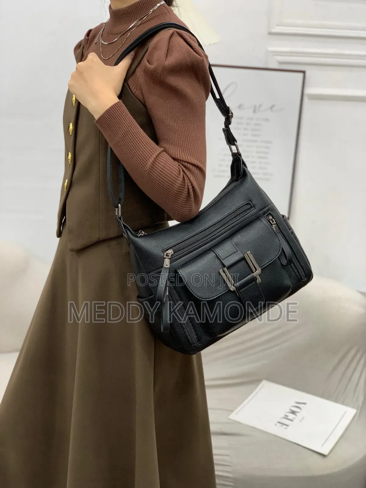 Black/Beige Small Handbags