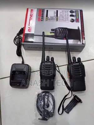 Powerful Baofeng Bf-888s Portable Walkie Talkie 2 Pieces