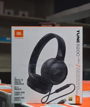 Jbl Tune 520c Usb-c Wired On-ear Headphones.