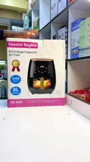 *Glass Oven Dessini Air Fryer 8 Litres*
