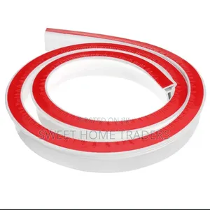 Adhesive Silicone Flexible Bathroom Shower Water Barrier Strip