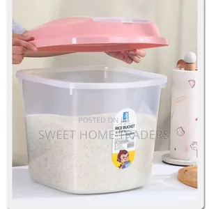 10kg Plastic Cereal / Rice Buckets
