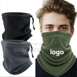 Warm Winter Neck Gaiter Adjustable Half Mask Balaclava Heavy Fleece