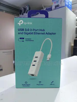 Tp-Link Usb 3.0 3-Port Hub Gigabit Ethernet Adapter 2 in 1 Adapter