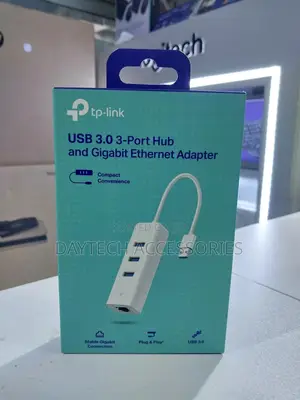 Tp-Link Usb 3.0 to Gigabit Ethernet Network Adapter With 3-Port Usb