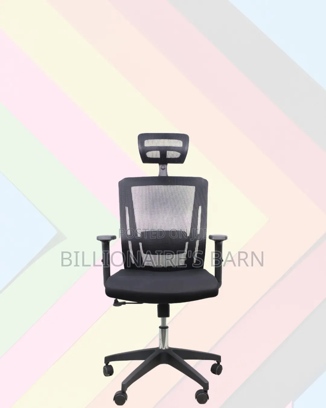 Mesh Work Chair With Lumbar Support | Perfect for Home Office