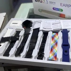 Sure Bet - I20 Ultra Max Suit Smart Watch With 7 in 1 Straps