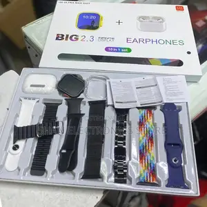 2023 Latest I20 Ultra Max Suit Smart Watch New 10 in 1 in One Box