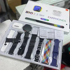 2.3inch Screen With 7 Straps 10 in 1 I20 Ultra Max Suit Smart Watch