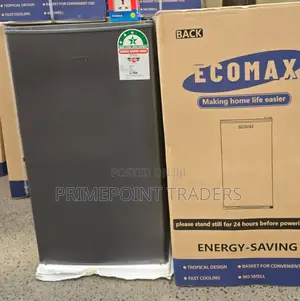 Ecomax 90l Dark Silver Single Door Fridge – Compact Cooling