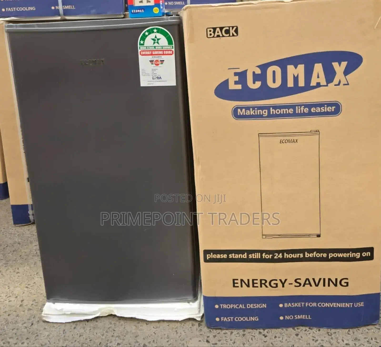 Energy-Efficient Ecomax 90l Single Door Fridge With Free Guard