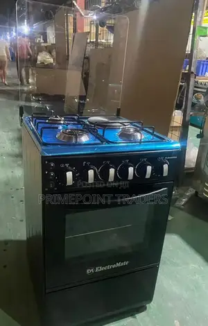 Compact Powerhouse: Electromate 50×55 3+1 Standing Cooker With Eletc