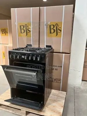 Black BJS Standing Cooker 3g+1e