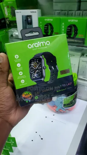 Oraimo Watch Nova 2 2.01" Amoled Ip68 Curved Screen Smart Watch..