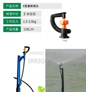 Water Saving By 360-degree Micro-spraying.