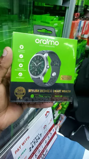 Oraimo Watch 6r 1.39'' Anti-Scratch Ip68 Smart Watch