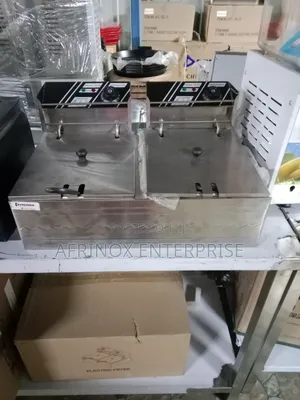6*6 Litres Capacity, Deep Fryer Electric Powered