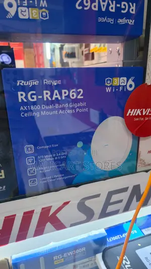Ruijie Rg-Rap62, Wi-Fi 6 Ax1800 Ceiling-Mount Access Point