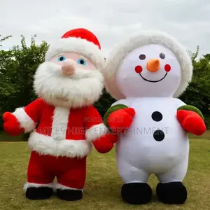 Merry Xmas Santa Claus Mascot