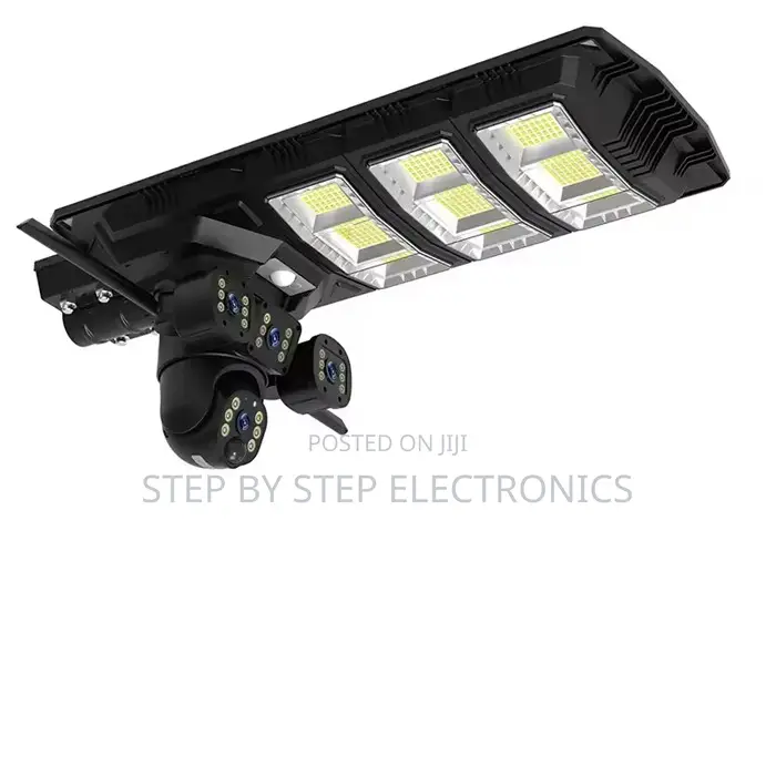Ai Motion Detection 4g Solar CCTV With Solar Street Light
