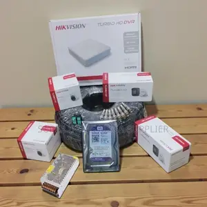 4 Hikvision 2mp Full Hd Security Camera Kit Cloud Backup and DVR Ready
