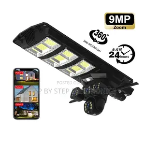 Outdoor Solar Street Light With 4g Smart CCTV Surveillance