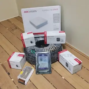 4 Hikvision 1080p CCTV System Kit Smartphone Live View Cloud Support