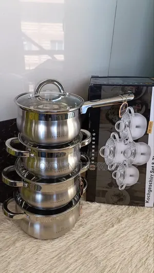 Edenberg Stainless Steel Cookware-8pcs