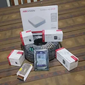 Hikvision 4 Channel 1080p Hd CCTV Kit Easy Installation Cloud Backup