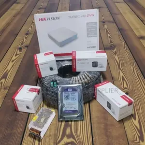 4 Hikvision CCTV Cameras Kit Full Hd Night Vision Indoor Outdoor Use