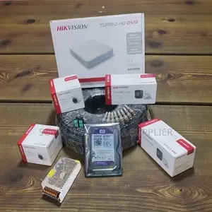 Hikvision 4 Cameras Security Kit 1080p Hd Smartphone Live View and DVR