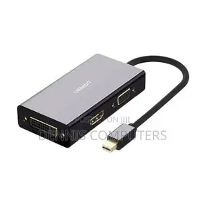 Ugreen Mini Displayport to Hdmi/Vga/Dvi Converter (Black) - Md114