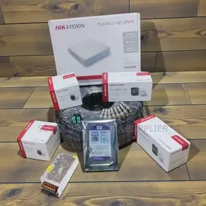 Hikvision 4 Channel CCTV 1080p Hd Kit Indoor Outdoor Smartphone Access