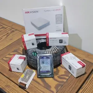 4 Hikvision 1080p Full Hd Security Cameras Kit With Smartphone Access