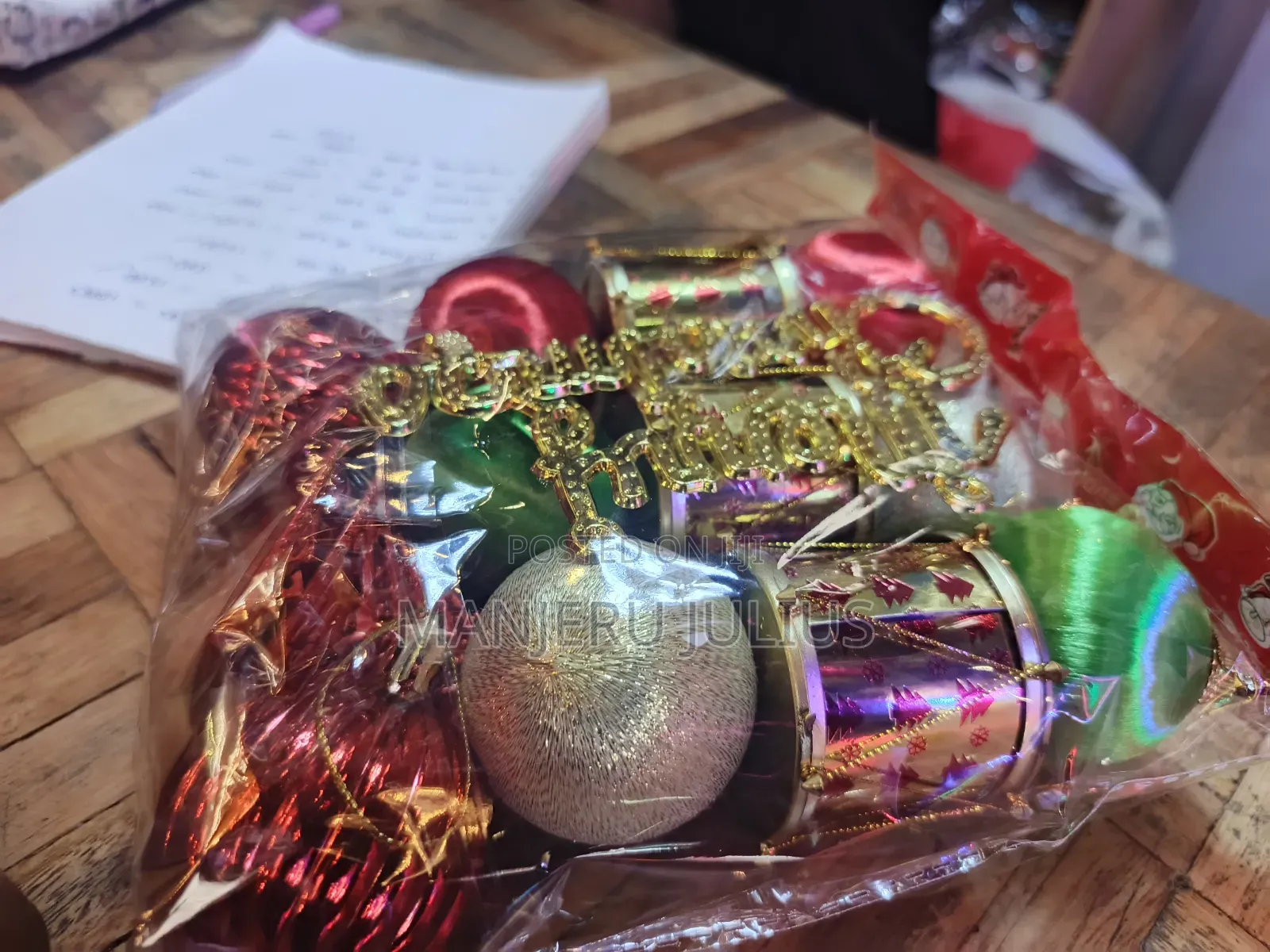 Mixed Christmas Tree Decoration