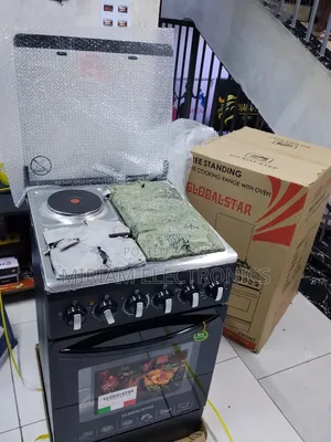 Globalstar 50 by 55 Jet 3gas and 1 Electric Cooker With Electric Oven