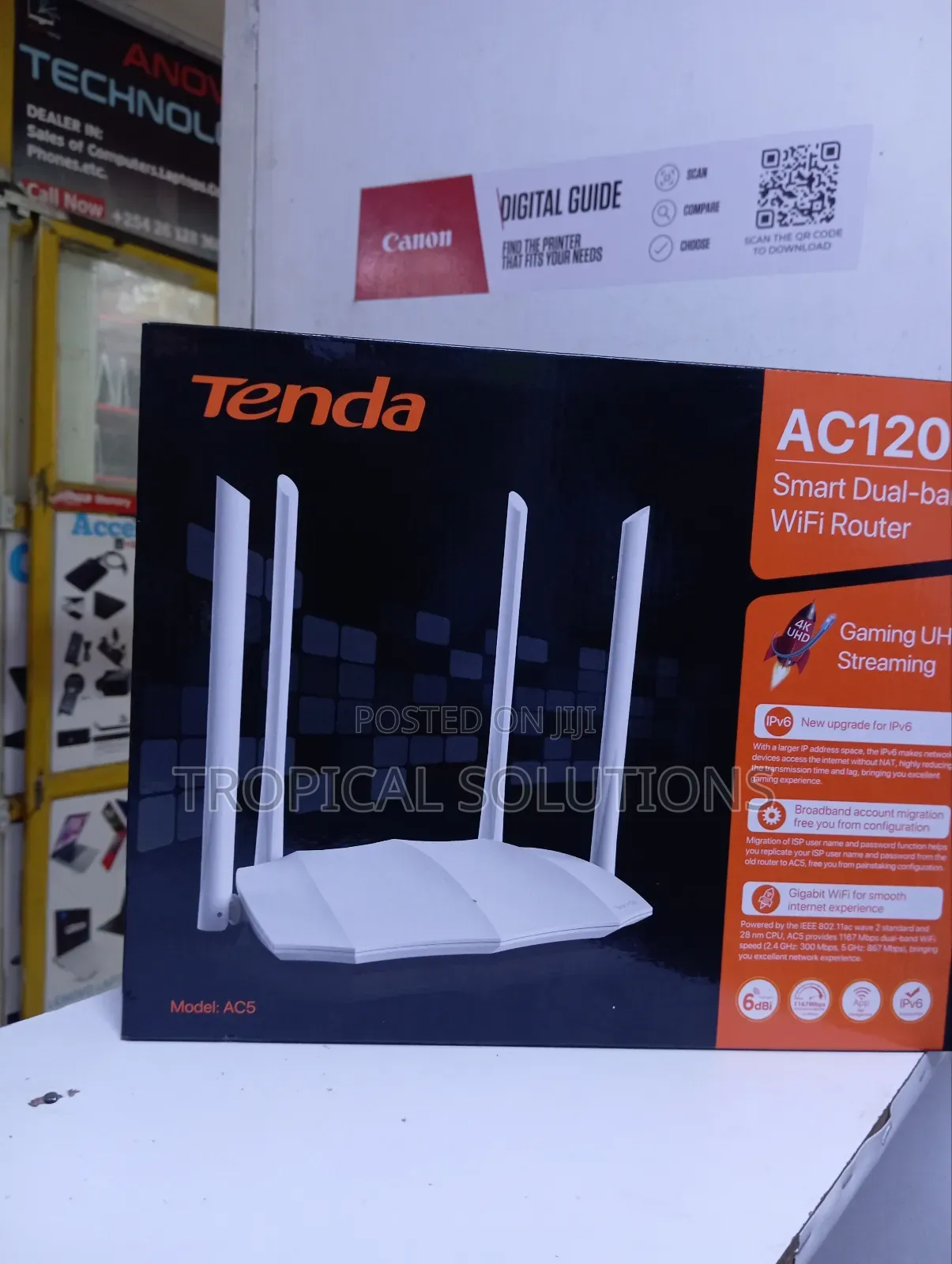 Tenda Ac5 Router Ac1200 Available