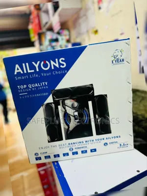  Multimedia Beast: 3.1ch Ailyons System - 600w Bass, Fm Radio,