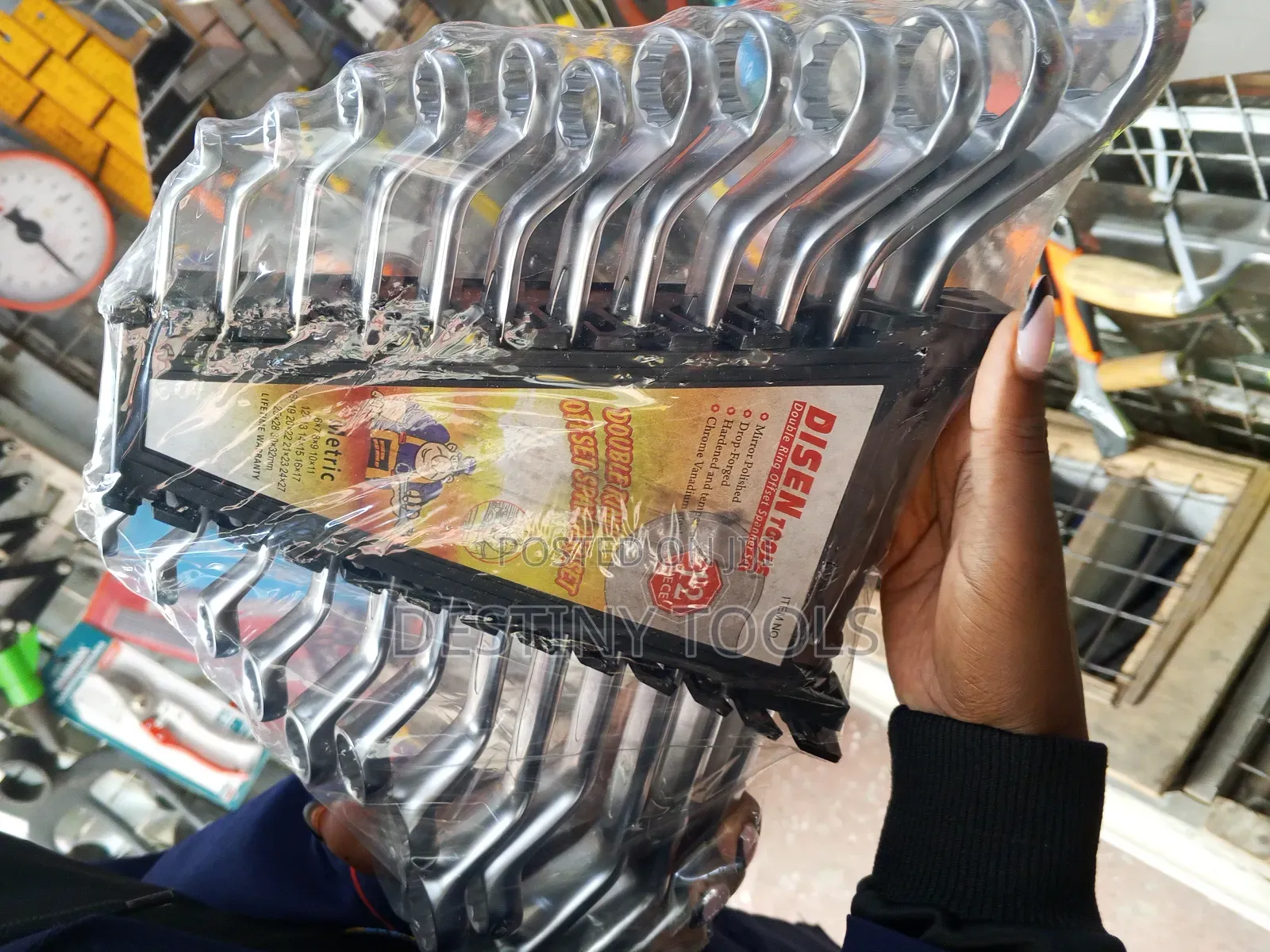 12pcs Spanner Set Double Ring