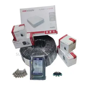 Hikvision 4 Cameras 2mp CCTV Package Smart Security Remote Monitoring