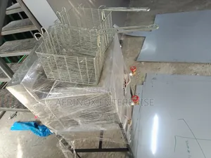 Stainless Steel 34l Gas Fryer – Professional Use